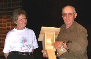 Elma and Bob Hurt at Bluebird Program.